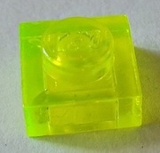 LEGO 3024 płytka 1 x 1 Trans-Neon zielony 6479,6575