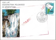 Fdc Fi 3512 - 100 lat osadnictwa polskiego w Argentynie