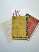 A. RAFAŁOWSKI - Unikatowy zestaw 9 kart + Etui - Awangarda PRL, +biogram