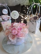 Mydlane kwiaty Flower Box 