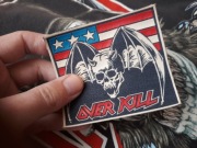 naszywka Over Kill thrash heavy death black metal rock PRL