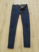 Jeansy skinny z poszarpanymi nogawkami, MANGO, rozm. 32/XXS