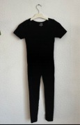Czarny kombinezon rozmiar M