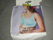 M&S wygodny stanik bez fiszbin full cup 105D Nowy