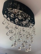 plafon sufitowy,kryształowy a'la Swarovski,glamour