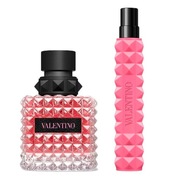 VALENTINO DONNA BORN IN ROMA 50ML + 10ML WODA PERFUMOWANA - ZESTAW  