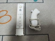 Kontroler pilot Nintendo Wii Remote z Wii Motion i Nunchuck 