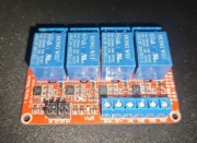 Moduł przekaźnika arduino czterokanałowy Hi/Lo, 5v 3v3