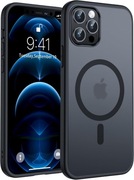 Etui do iPhone'a 12 Pro, Kompatybilne z MagSafe. Czarny