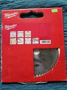 Tarcza tnąca Milwaukee 190 x 30 mam 54 zęby