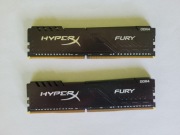Pamięć DDR4 32GB DUAL (2x16GB) HyperX Fury 2666MHz 