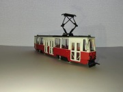 Tramwaj KONSTAL 105N – skala 1:87 (H0) – druk 3D – model kolekcjonerski