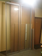 Drzwi szklane przesówne do szafy, zabudowy