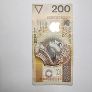 Banknot 200 zł.          