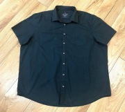 Koszula męska lniana czarna 3XL Canda 45 zł