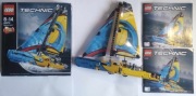 LEGO Yacht wyścigowy 42074 komplet KLOCKÓW z obiema instrukcjami i PUDEŁKO