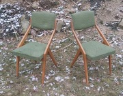 Krzesła PRL Lata 60,W Księżyc 