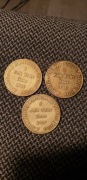 Token 5 Gold Taler Anno 2009 Kpl