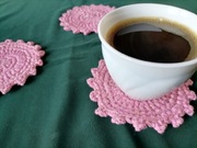 Zestaw podkładek pod kubek/filiżanke 