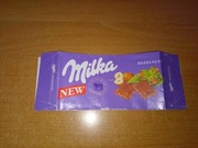 Milka czekolada orzechowa Hazelnuts 1997 puste opakowanie