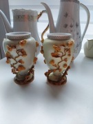 Ernst Bohne Sohne 2x mały wazonik 