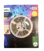 Lethe Taśma LED RGB z czujnikiem dźwięku 5 m + pilot