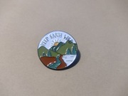 Broszka przypinka podróże Keep Earth Wild B03