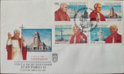 Papież Jan Paweł II - FDC Chile 1987