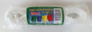 Sznur do bielizny polipropylenowy kręcony 4mm/20m