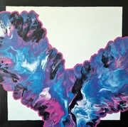 Obraz na płótnie 3D ręcznie malowany - abstrakcja