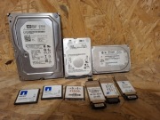Mix pamięci dyski HDD WD Segate karty Cisco NetApp