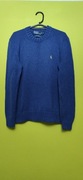 Sweter crewneck Polo Ralph Lauren – .Klasyczny niebieski  Bawełna Premium 