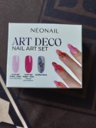 Neonail. Zestaw 2x lakiery hybrydowe + ozdoba na paznokcie 3D