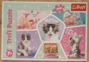 Puzzle 200 Koty Trefl