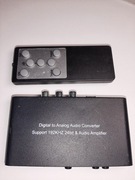DAC konwerter audio z pilotem 