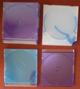 Kolorowe pudełka na CD