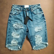 Spodenki jeansowe ONE TEASPOON LONGLINE TRUCKER, roz. 28, oryginalne