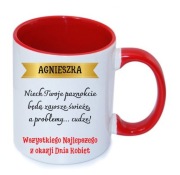Kubek 8 marca Dzień Kobiet. Niech Twoje paznokcie, będą świeże, a problemy.