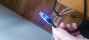 Nowy kabel szybki mocny USB C 240W 25CM