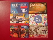 GRECJA karty telefoniczne pre paid 10szt.