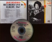 JIMI HENDRIX - RECORDED  LIVE IN EUROPE 1967