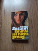 Powieść po niemiecku Jacqueline Susann "Einmal ist nicht genug"