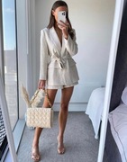 ZARA GARNITUR KOMPLET BEŻ BLOG NOWY R.S!