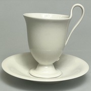 KPM Berlin filiżanka do czekolady biała 