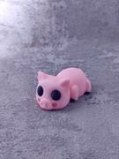 Brelok świnia z ruchomą głową