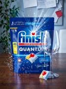 Kapsułki do Zmywarki Powerball Cytrynowa Finish Quantum 2x46 92 kapsułki