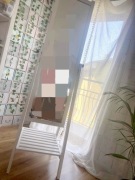 Lustro białe  stojące duże ikea z półką eleganckie