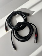 Przewód audio PROEL DieHard XLR M - RCA M 2x3m
