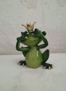 Żaba w koronie figurka 12 cm do kolekcji