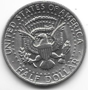 USA 1/2 $ 1972    